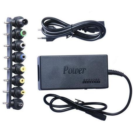 TERLARIS Adapter Charger Universal 96W Adaptor Laptop Notebook DC 12V-24V - 10pcs Universal Jack DC 5.5MMX2, 1MM Connectors Charger Converter laptop