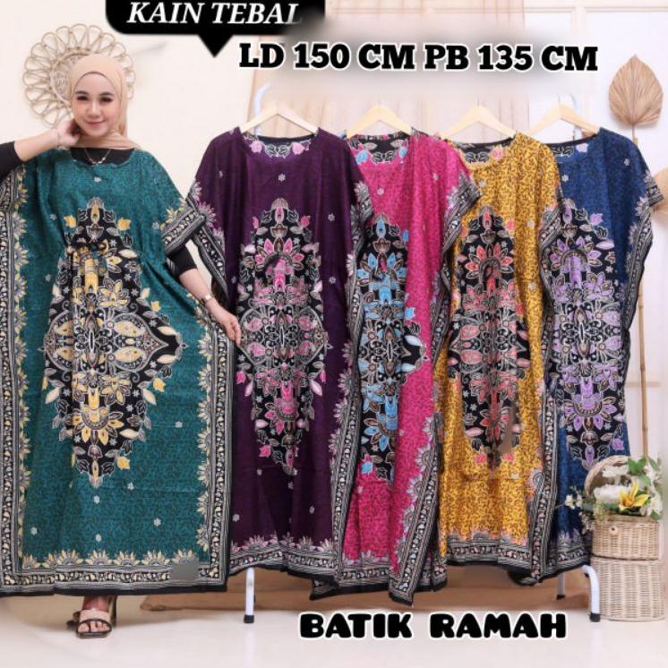Daster Jumbo Bumil Kekinian Baju Wanita Batik [KSG.02Jl22ᴿ]