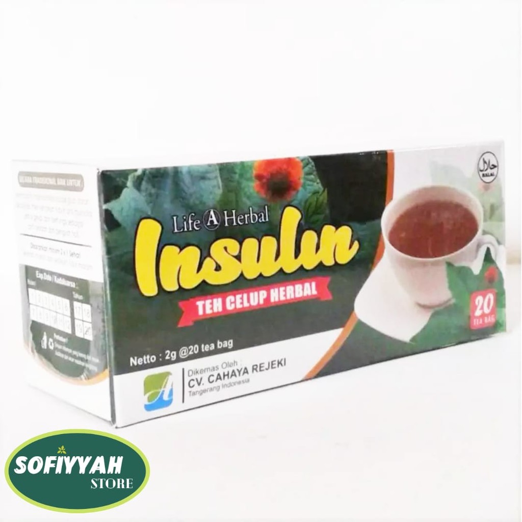 

Teh Celup Herbal Daun Insulin