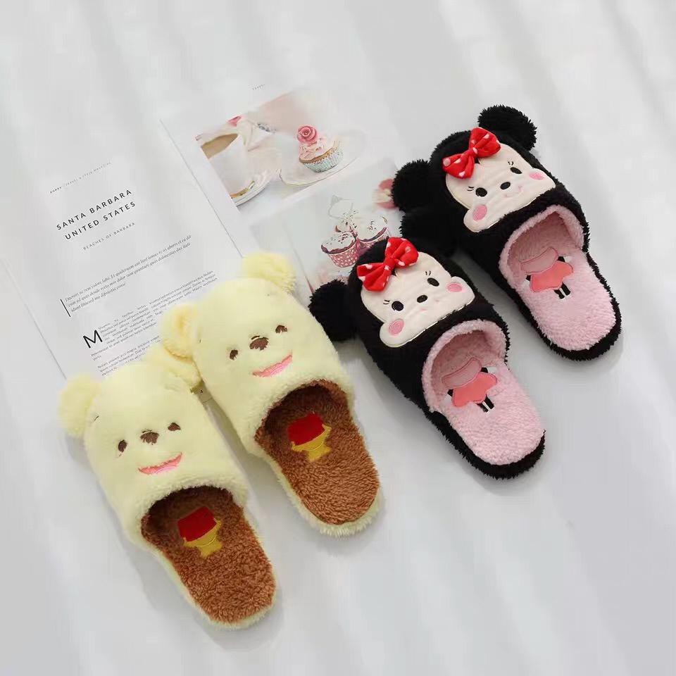 SANDAL BONEKA DONALD DUCK BEBEK MINNIE MOUSE WINNIE POOH CHIP CHIPMUNK SEPATU