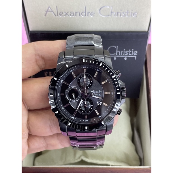 alexandre christie 6141mc hitam full pria