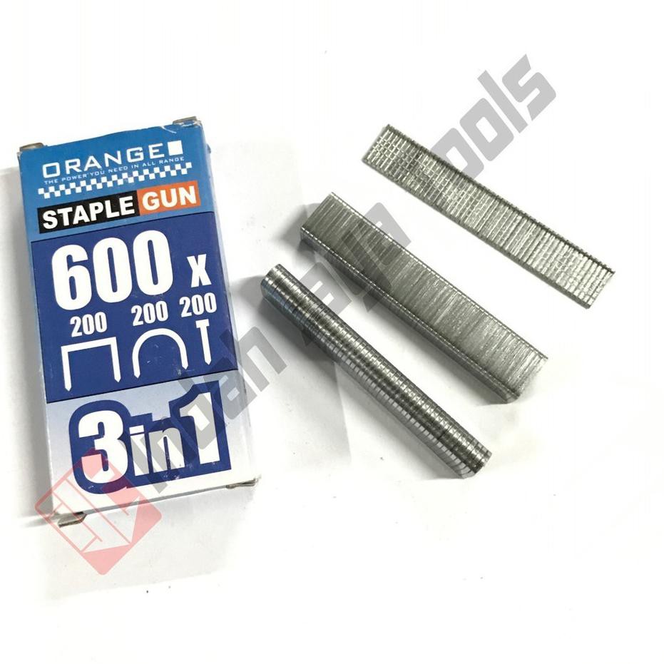 

(PROMO TERBARU) ORANGE Refill Isi Staples 3 in 1 Ukuran - Stapler