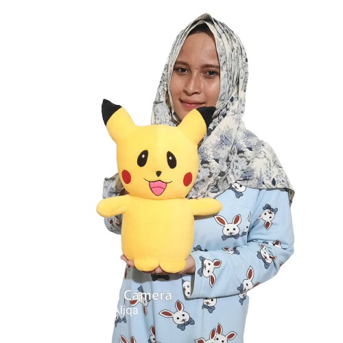 Boneka pokemon pikachu size M