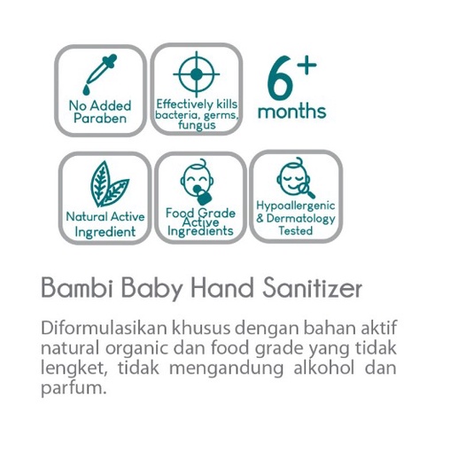 Bambi Baby Hand Sanitizer 60ml