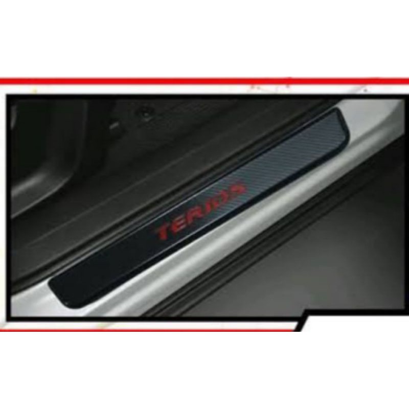 sill plate samping new terios 2018-2020 carbon glossy