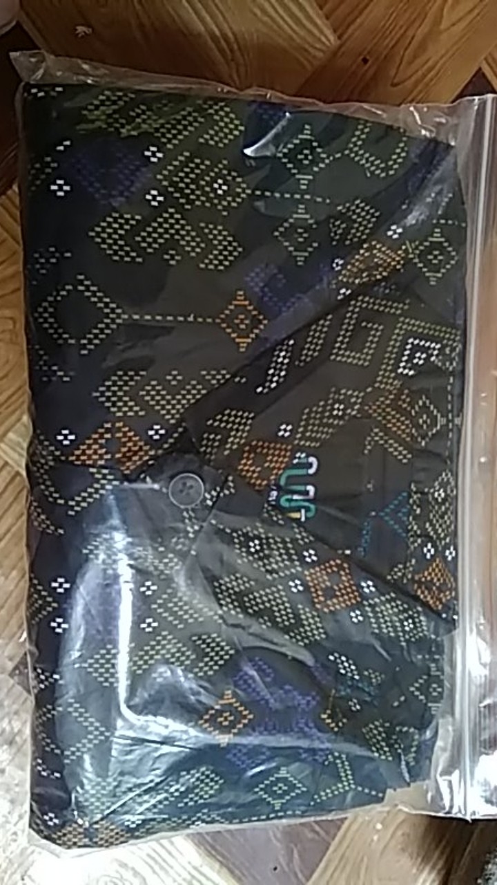 Menfashionhouse Kemeja Batik Pria Lengan Panjang Cowok Murah Berkualitas