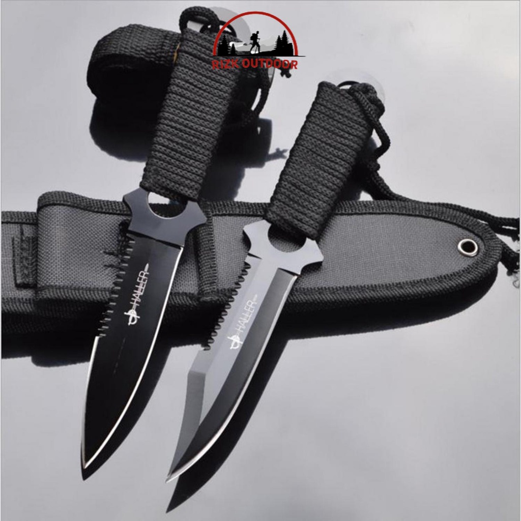 Pisau Outdoor Peralatan Survival   Pisau Baja Lipat Panjang / Pisau Gunung / KNIFEZER Pisau Tactical
