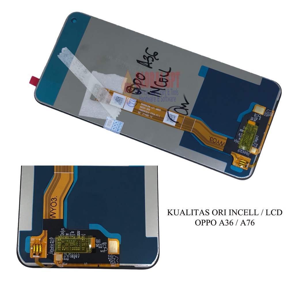 ORI INCELL / LCD TOUCHSCREEN OPPO A36 / A76