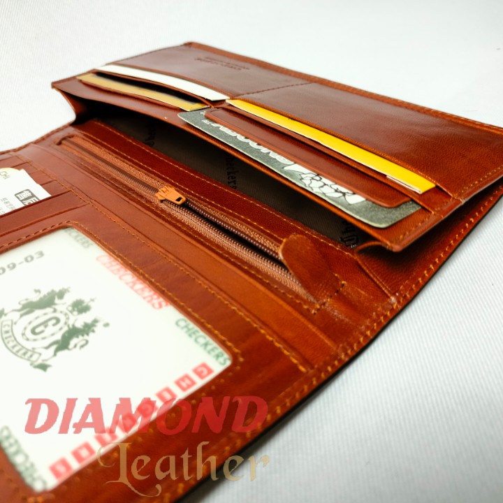 Checkers Asli Dompet Kulit Panjang Impor CK 03