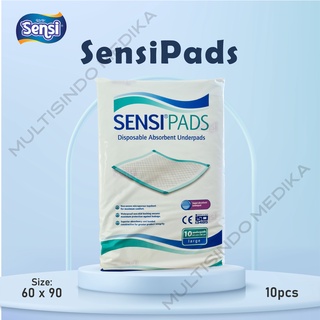 Image of Sensi Underpad / Under Pad / Perlak / Sensipad Alas Tidur 10pcs 90x60