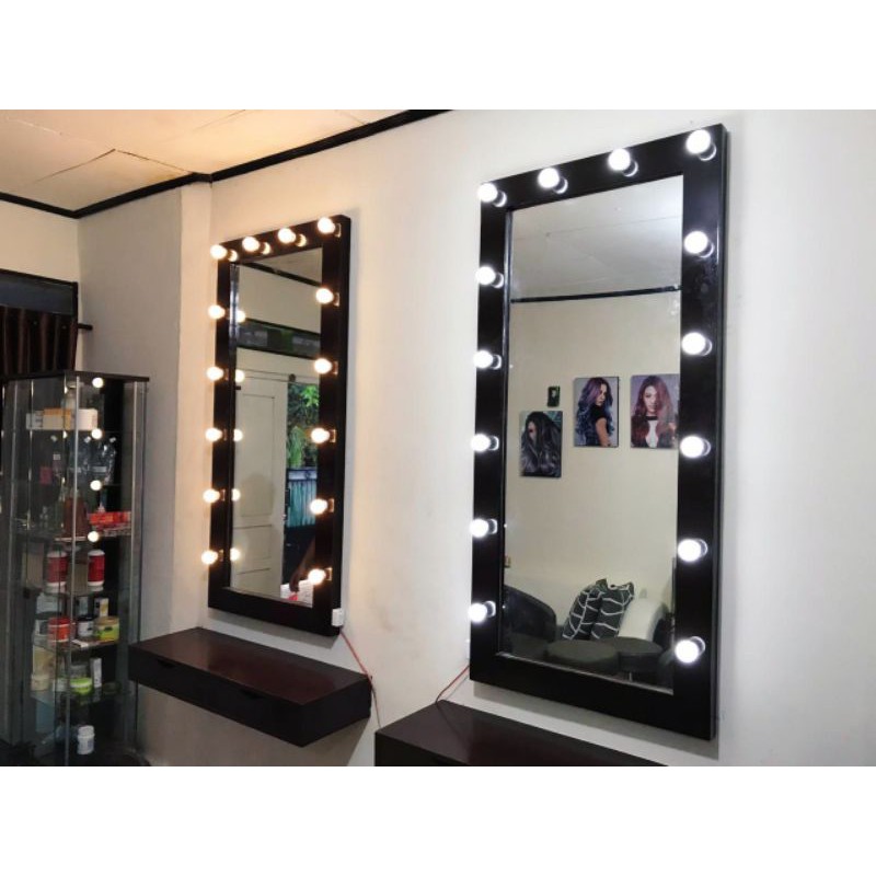 Kaca cermin Kaca Salon Kaca Rias Kelengkapan Salon Furniture Custom New
