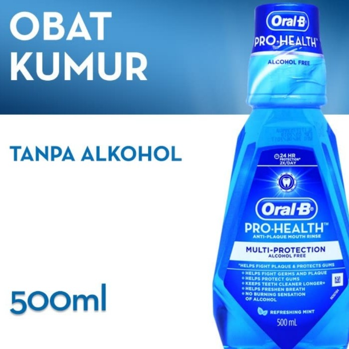 Jual Oral B Mouthwash Kumur 500ml Shopee Indonesia