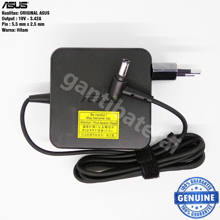 Adaptor Charger Laptop ASUS 5.5x2.5 19V 3.42A Square