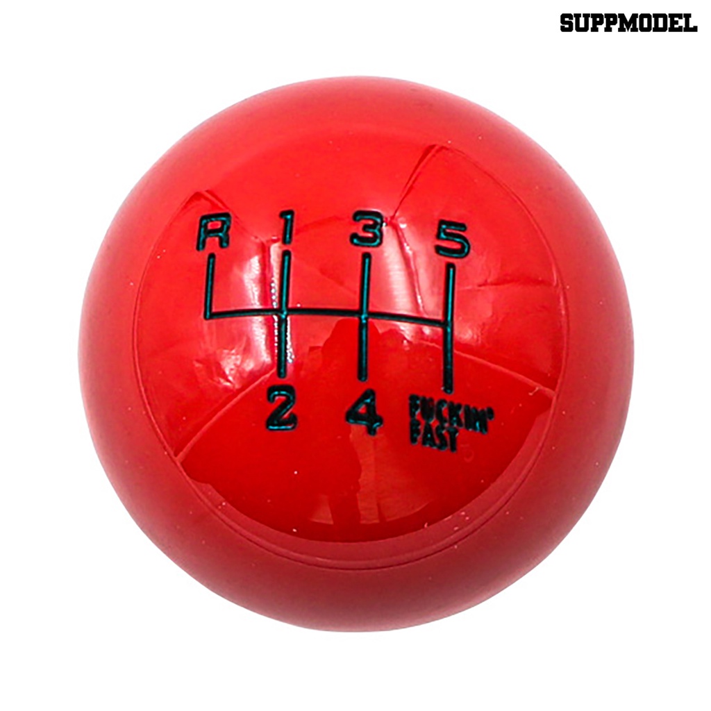 Suppmodel SK110 Knob Tuas Perseneling Mobil 5-kecepatan Bentuk Bola Bahan Akrilik