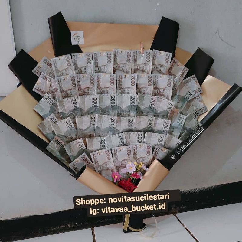 bouquet uang 2000an