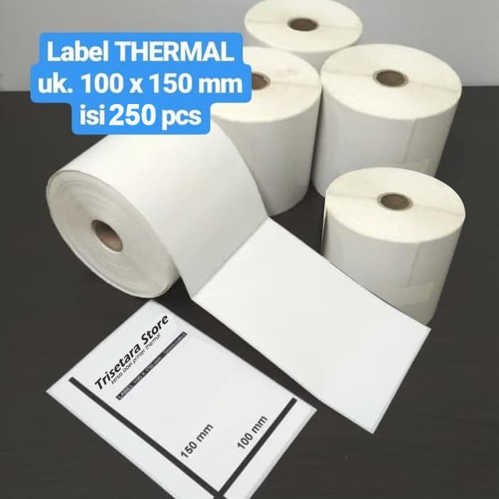 

LABEL THERMAL 150 X 100 ISI 250 / 350 / 200 LABEL TRISETARA