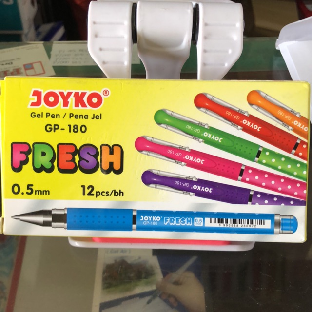 

( 1 pcs ) Gel Pen / Pulpen Gel / Pena / Bolpen GP-180 Gp180 Fresh Joyko