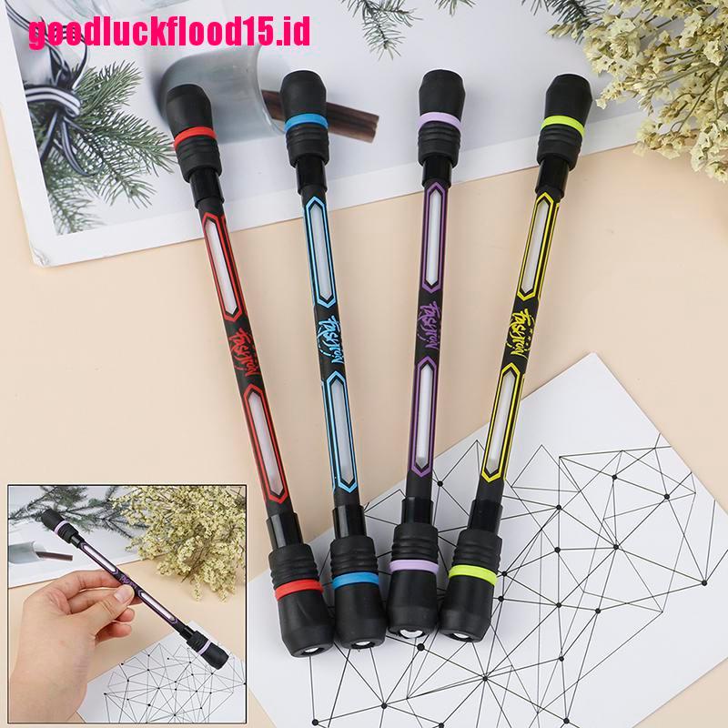 {LUCKID}Spinning Pen Creative Random Flash Rotating Gaming Gel Pens for Student Gift Toy