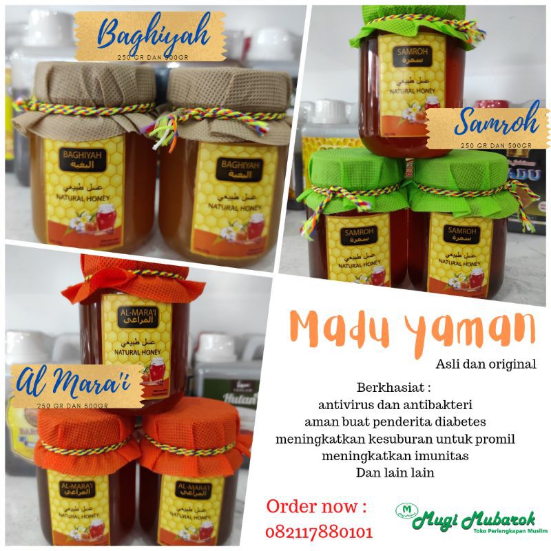 

madu samroh yaman asli import original enak murah 250 gram