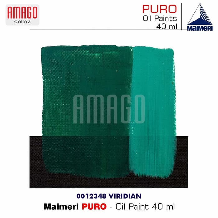 MAIMERI PURO - OIL PAINT - VIRIDIAN - 40ML - M0012348