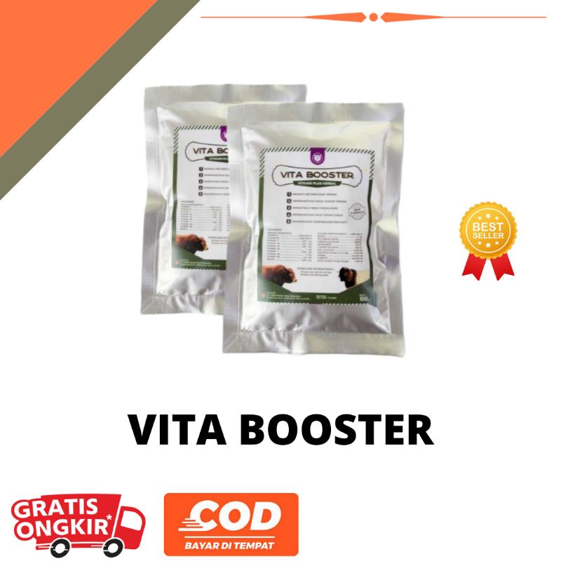 Vita Booster Vitamin Komplit Untuk Ternak Kambing Sapi