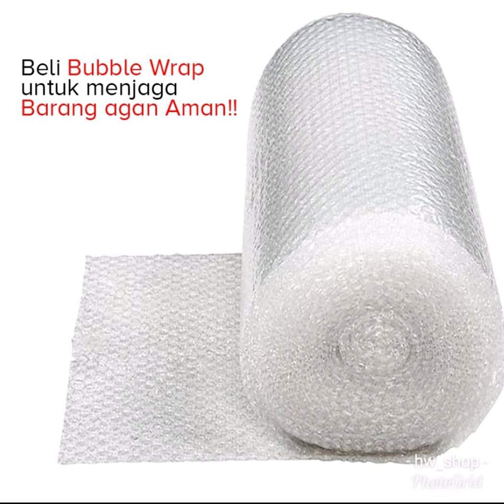 

BUBLE WRAP PACKING TAMBAHAN UNTUK BARANG MUDAH PECAH SUPAYA LEBIH AMAN