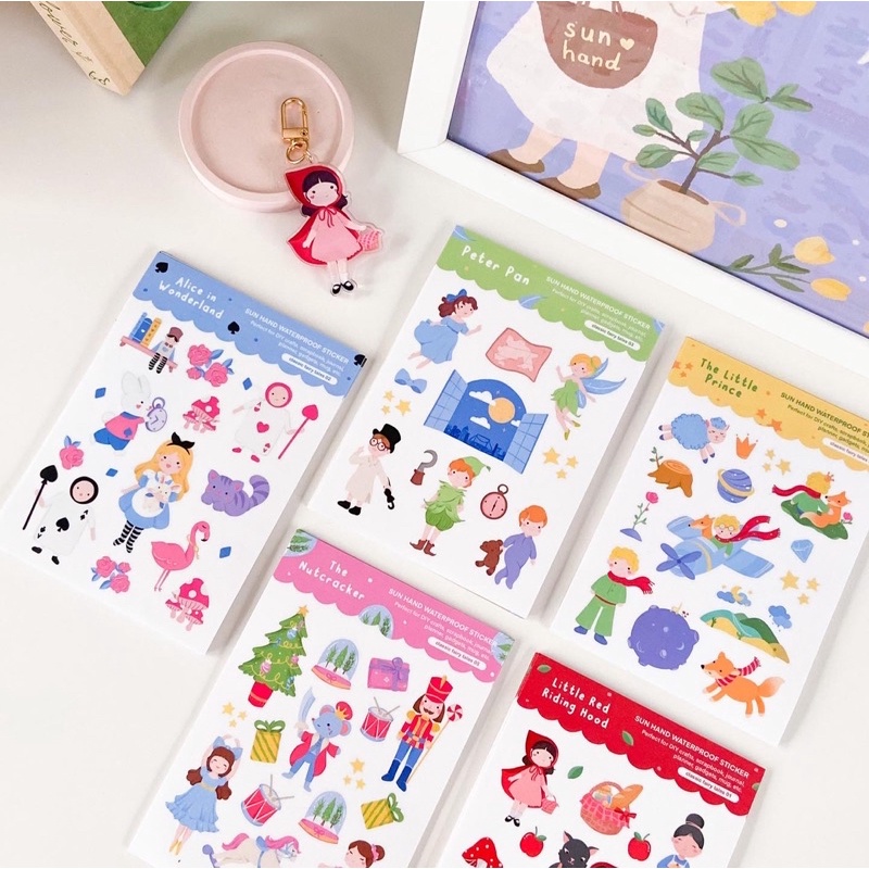

Classic Fairy Tales Series | Waterproof Sticker Sheet