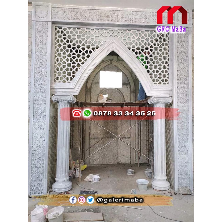 Mihrab Masjid Modern Minimalis