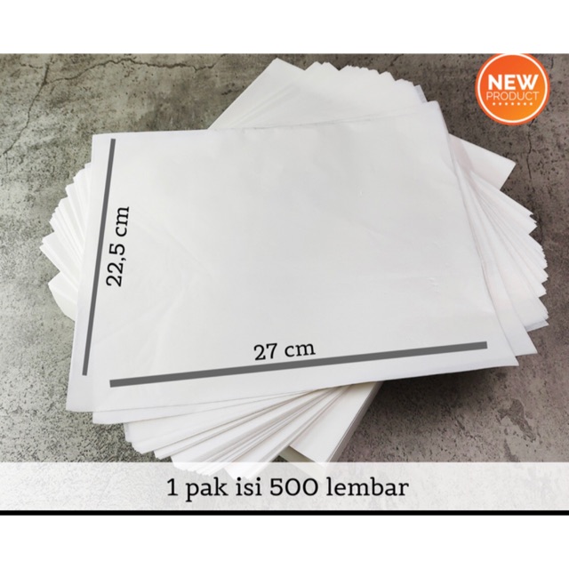 

Rice wrap bungkus nasi (500 lembar)