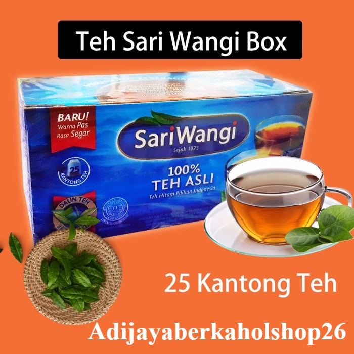 

TEH SARI WANGI KOTAK 25Pcs