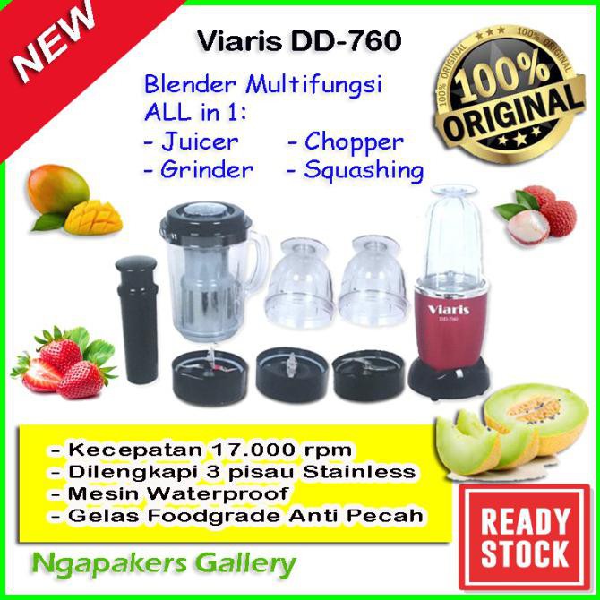 Mini Blender Multifungsi Juicer Portable Meat Grinder Viaris Dd-760 Bellylenzki