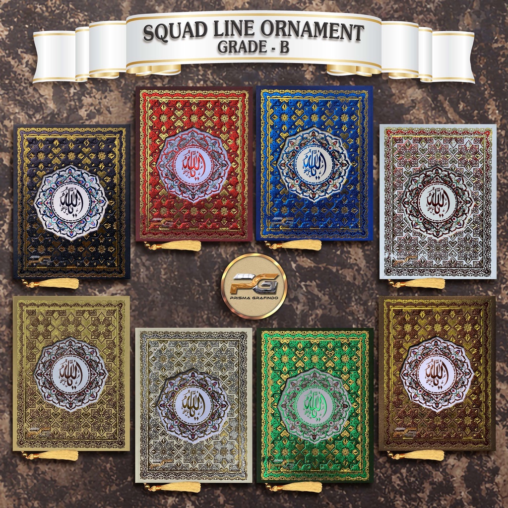 

COVER BUKU YASIN | SQUADLINE ORNAMENT GRADE-B