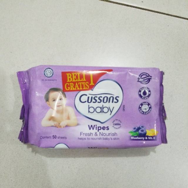 Cusson tissu basah wipes permbersih kuman dan bakteri