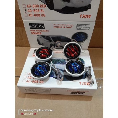 Tweeter Mobil ADS AD 808 BL TWETER ADS TWITER ADS TWEETER MOBIL ADS AD 808 BL Diskon