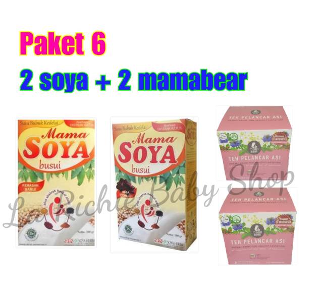 Paket menyusui asi booster dijamin ORI sudah packaging DUS pelancar asi