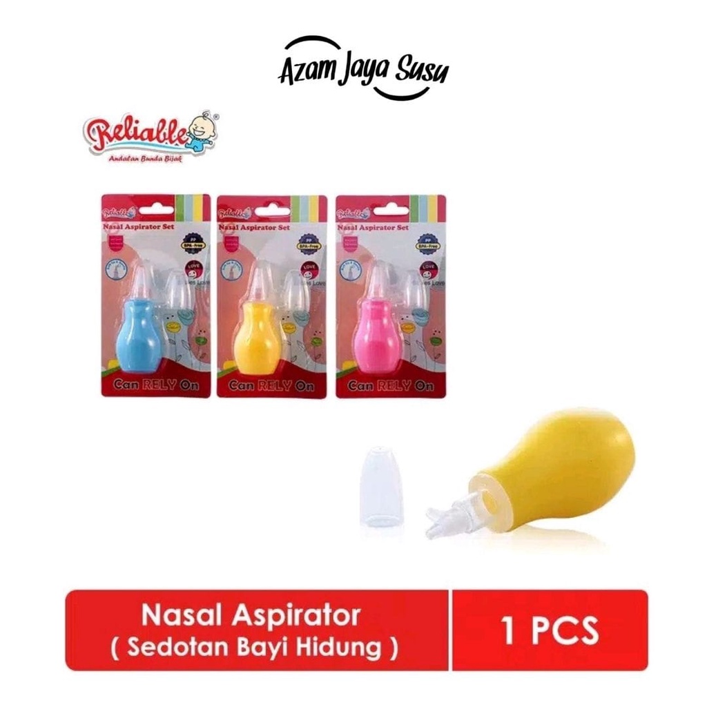 Penyedot Ingus Bayi Reliable | Baby Nose Cleaner | Nasal Aspirator Azzam Jaya Susu