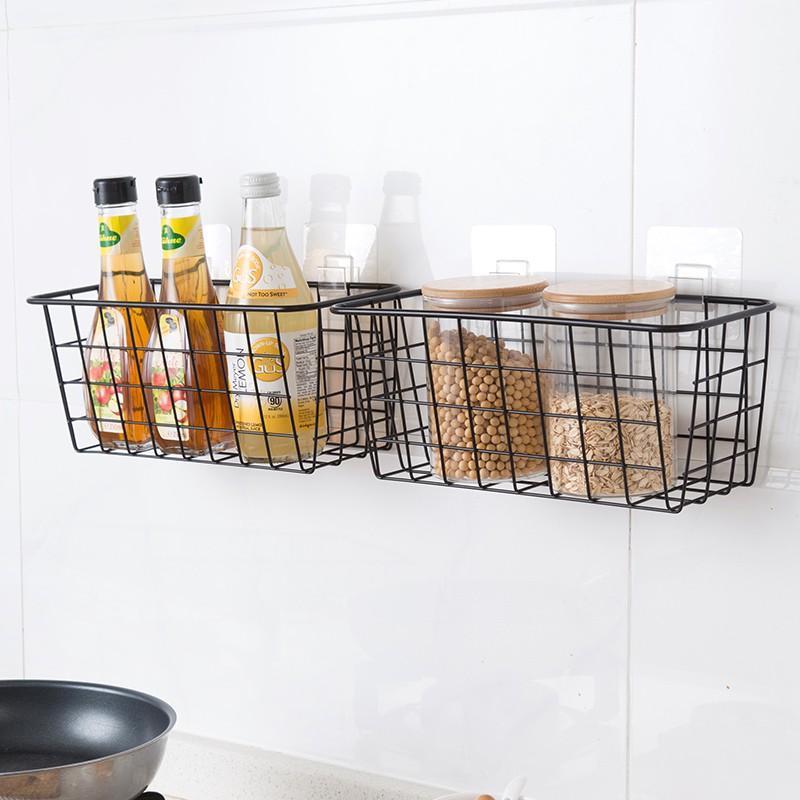 Dapur bumbu gantung keranjang Keranjang penyimpanan Dapur bumbu gantung keranjang Keranjang penyimpanan