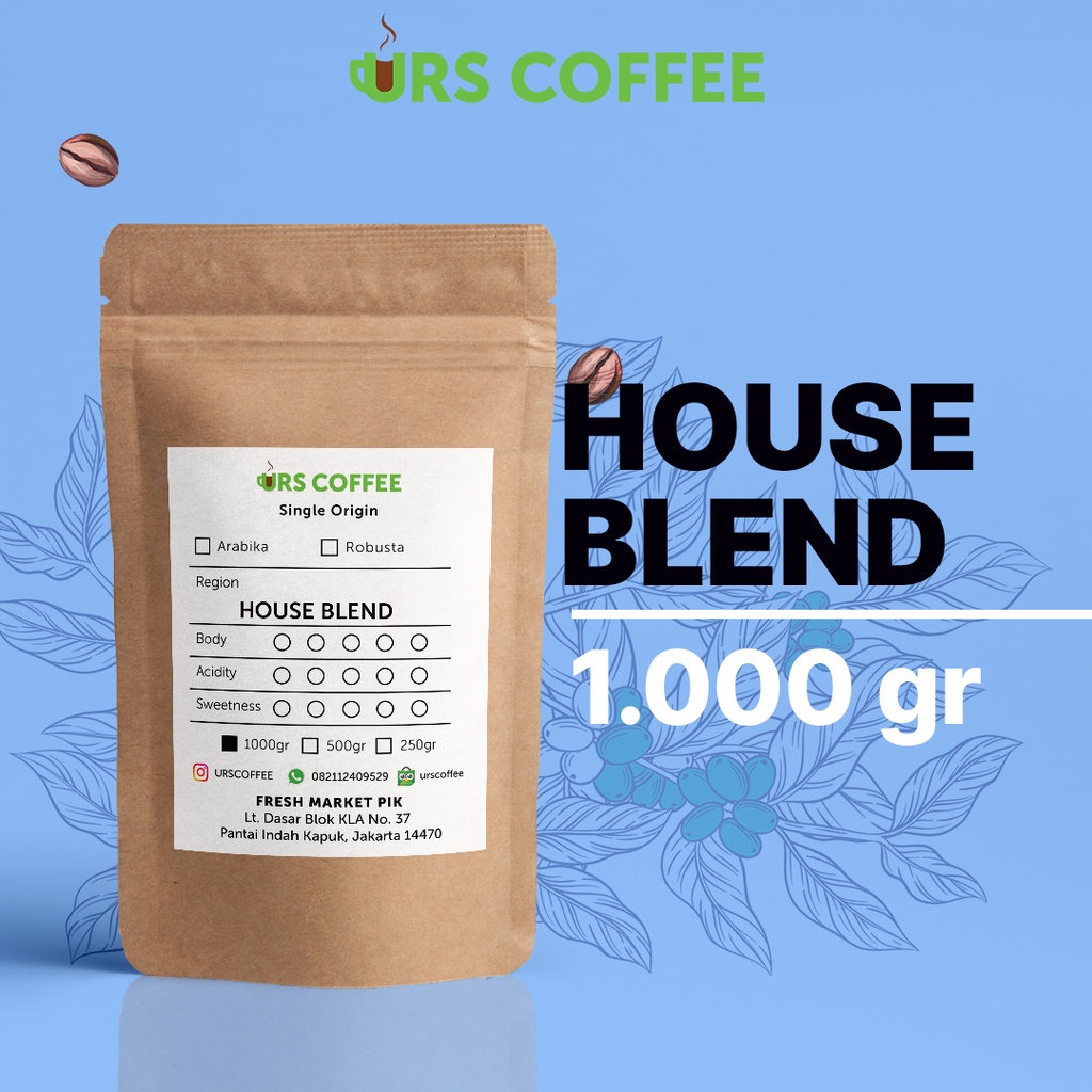 

Kopi House Blend 1 kg