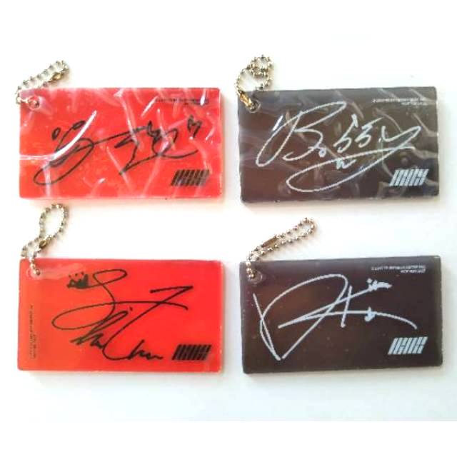 iKON Album The New Kids Repackage - Keyring Hanbin Bobby Junhoe Jinhwan Donghyuk iKON