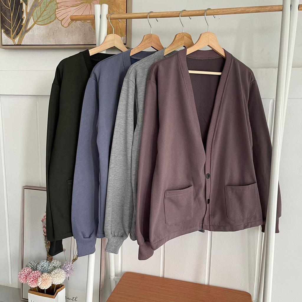 Bisa COD Cardigan pria FAHRY OUTHER Cardigan Bahan Halus Dan Lembut Outer Murah