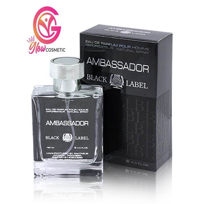 AMBASSADOR EAU DE PARFUM 120ML - PARFUM PRIA AMBASSADOR LABEL BLACK/BROWN - PARFUM PRIA