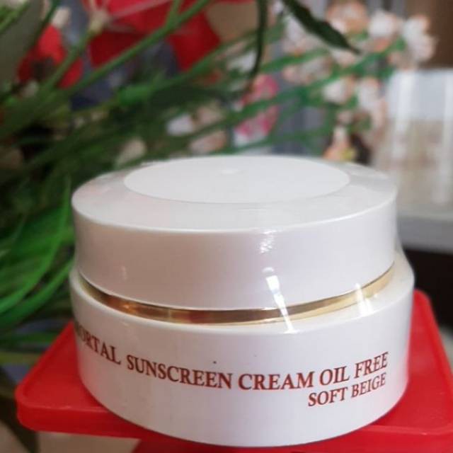 Immortal Sunscreen Cream Oil Free Soft Beige
