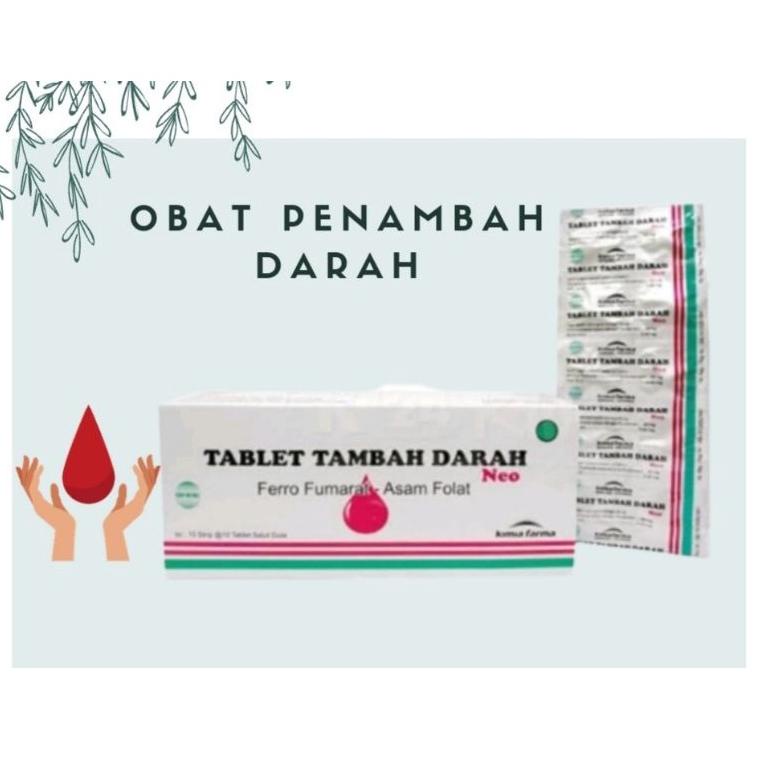 ㅏ tablet tambah darah neo kimia farma/ obat penambah darah 1 strip 10 tablet ワ