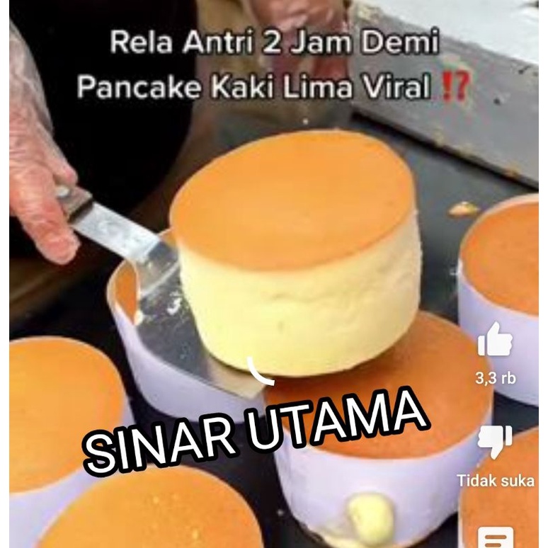 Kompor Souffle Pancake Cake Kue Bolu Soufle Jepang Oven Wajan Pan A