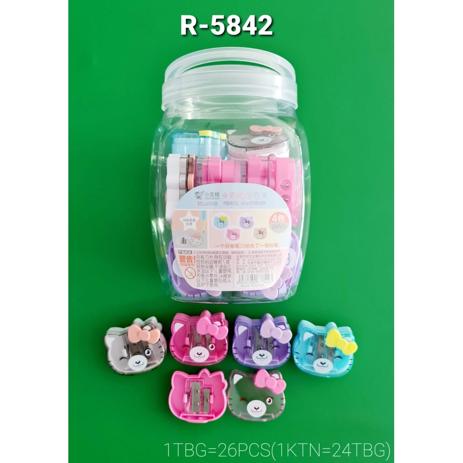 

SERUTAN PENSIL / RAUTAN PENSIL MIKA KECIL MODEL CAT R-5842