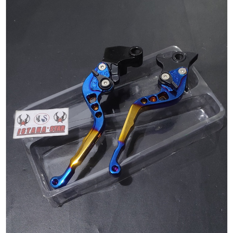 Handle Rem Two tone Vixion setelan. Bisa di setel. Tuas Rem Yamaha Vixion setelan.