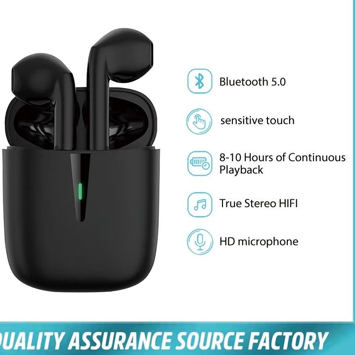 ☺ KIVEE Earphone TWS Bluetooth Headset Gaming Original True Wireless Stereo HIFI Noise Cancelling Wa