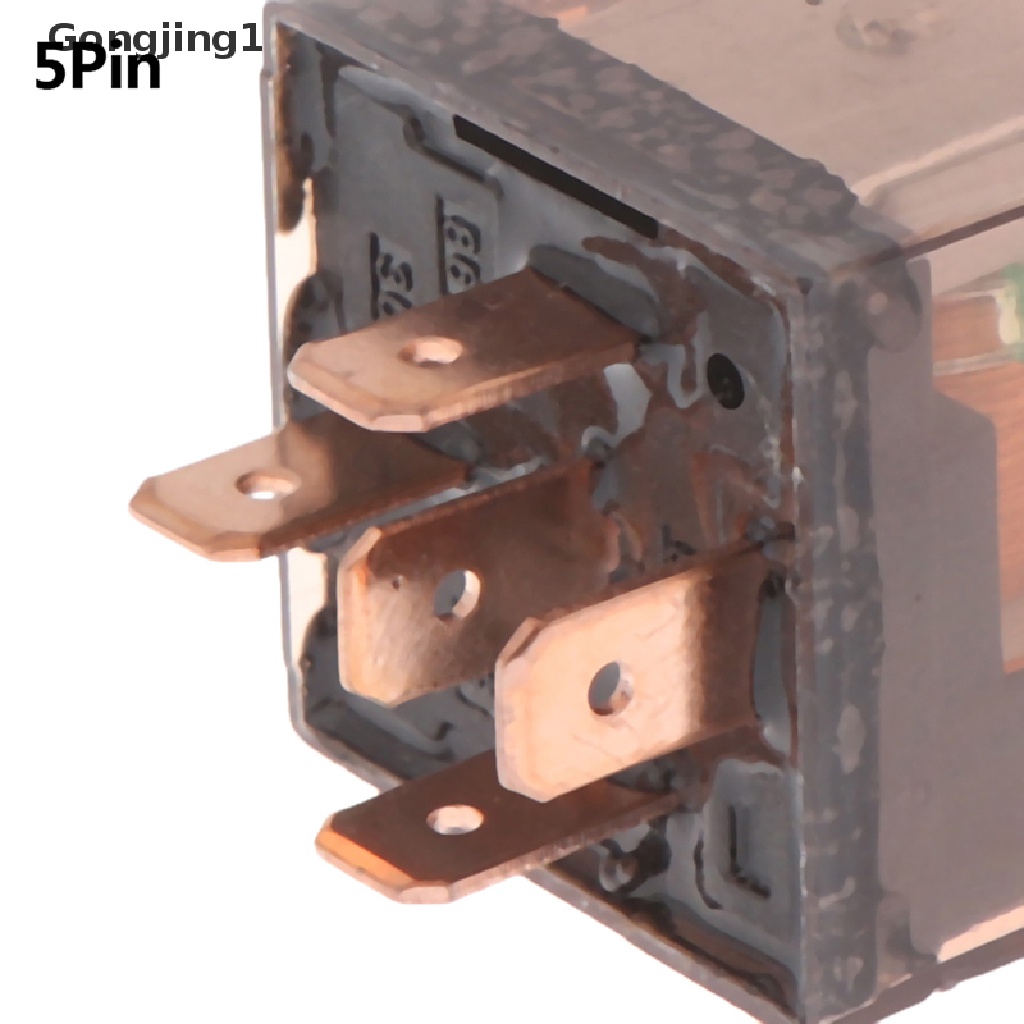 Gongjing1 Relay SPDT 12 / 24V 80A 4 / 5Pin Tahan Air Untuk Mobil