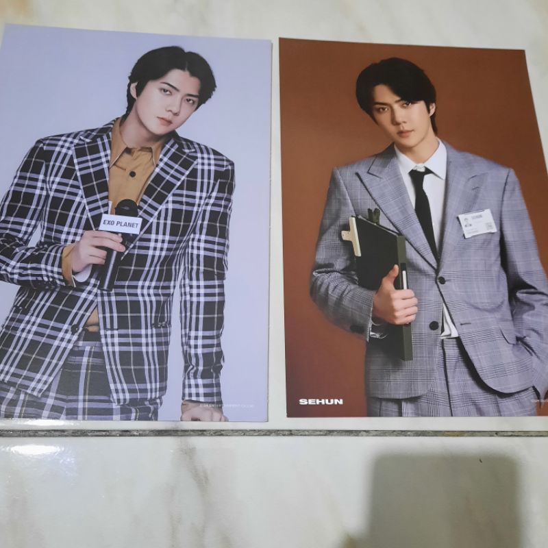 POSTER EXO SEHUN PHOTOPACK SEASON GREETING 2020 SEHUN