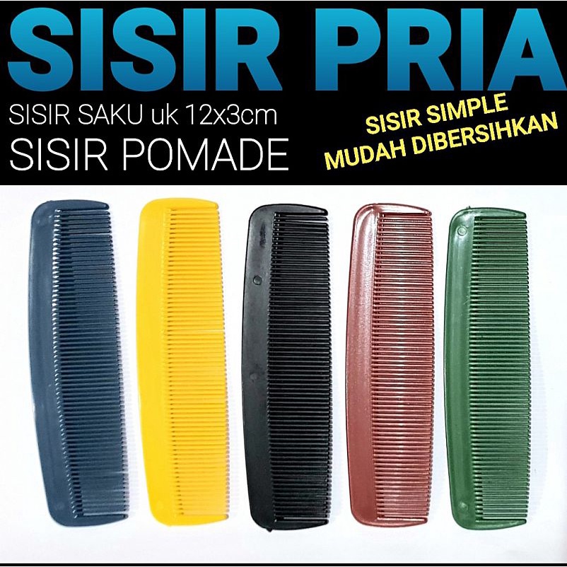 Sisir Saku / Sisir Rambut / Sisir Pomade / Sisir Kecil